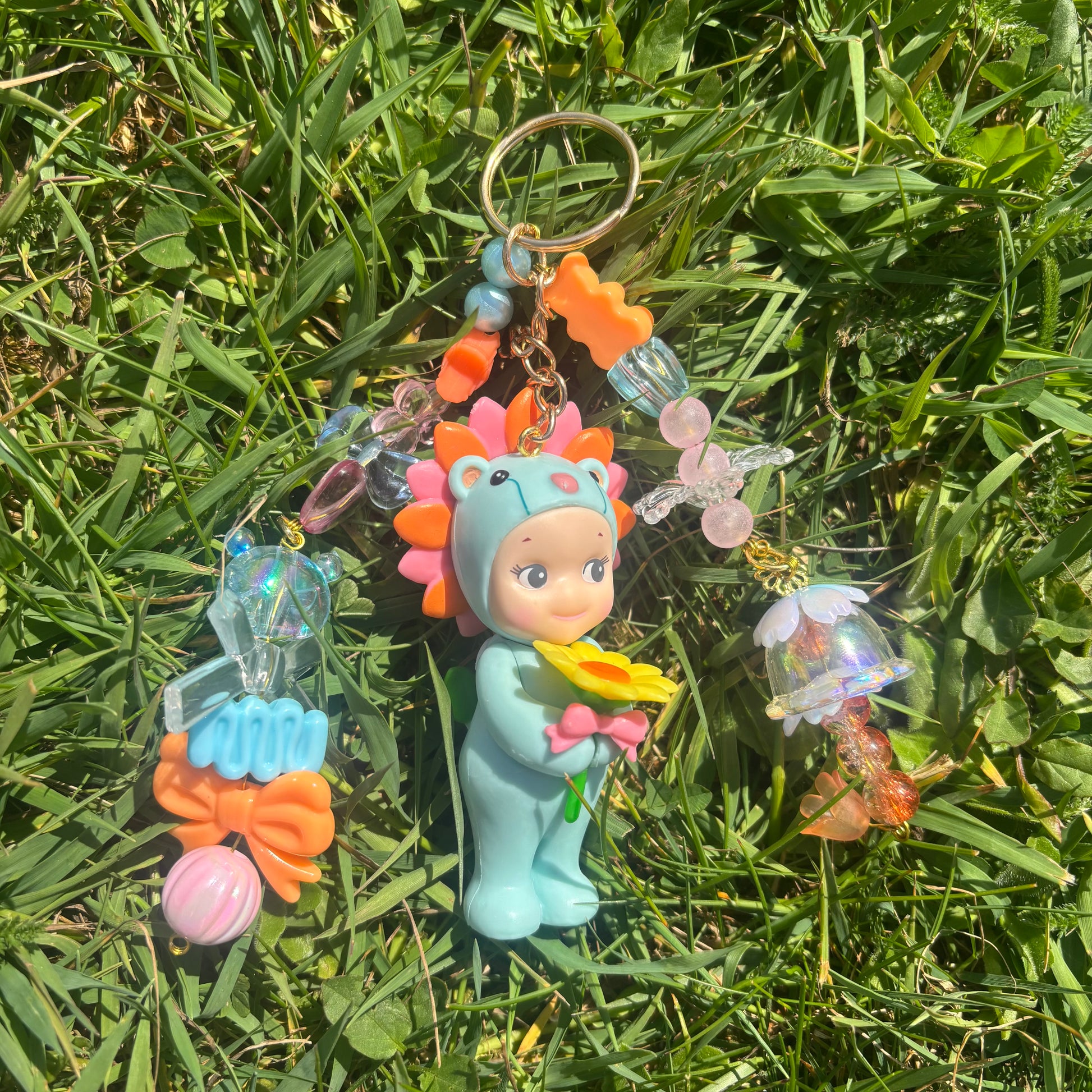 Sonny Angel Keychain - Flower Gift