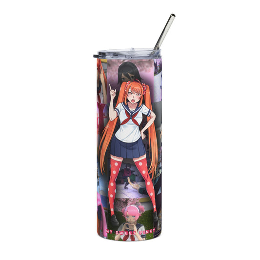 [Yandere Simulator] 20oz Skinny Tumbler - Collage Personnalisé