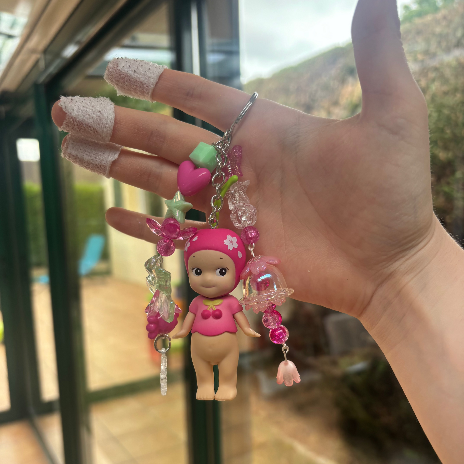 Sonny Angel Keychain - Cherry Blossom Night (secret)